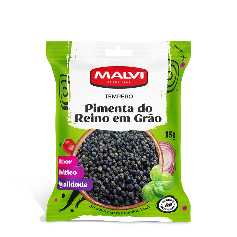 PIMENTA DO REINO PRETA GRÃO